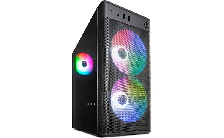 Medion ERAZER Hunter gaming desktop in use — Ireland 2026